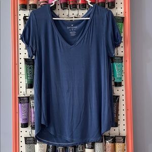 Soft & sexy American Eagle blue short sleeve